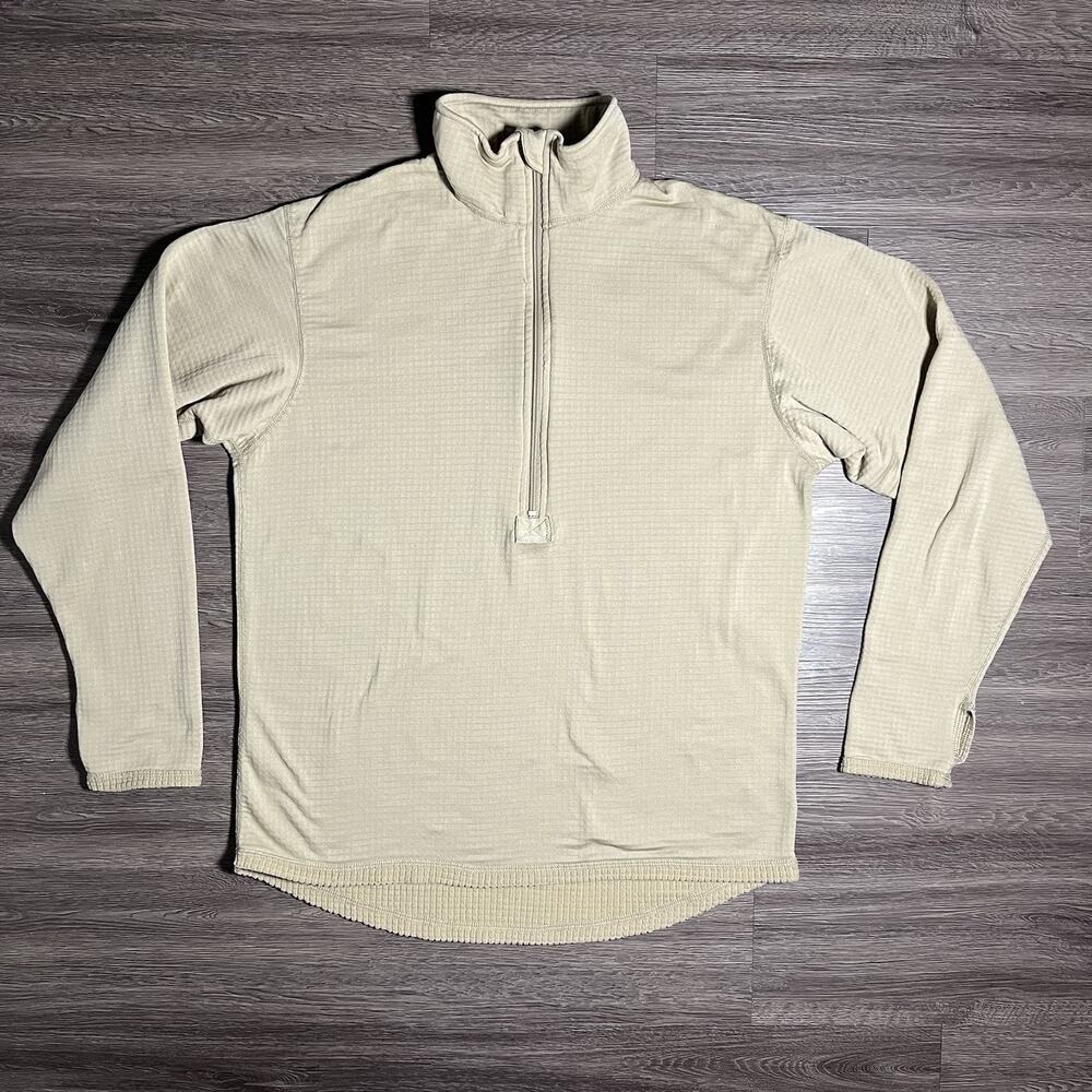 USGI Army ECWCS Gen III Level 2 Polartec Shirt Medium Regular Thermal Desert USA